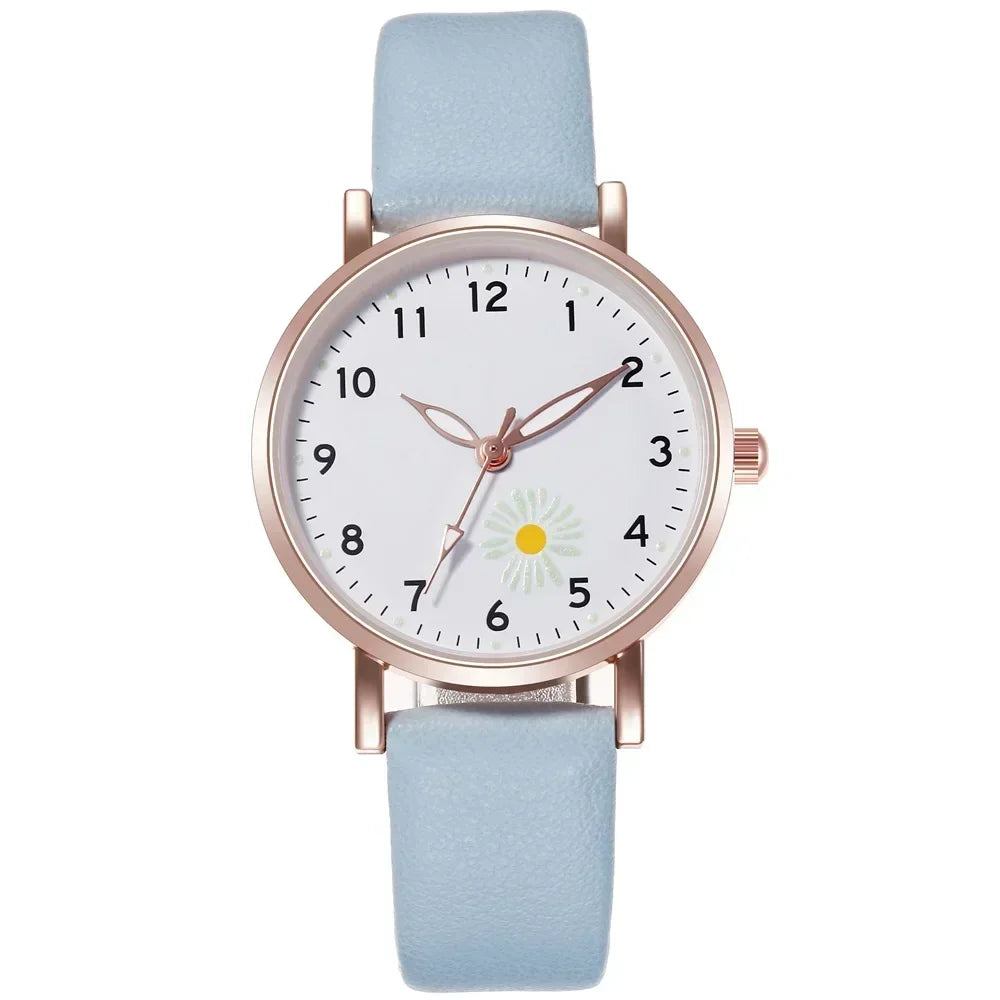 Aurajutt Luminous Leather Watch