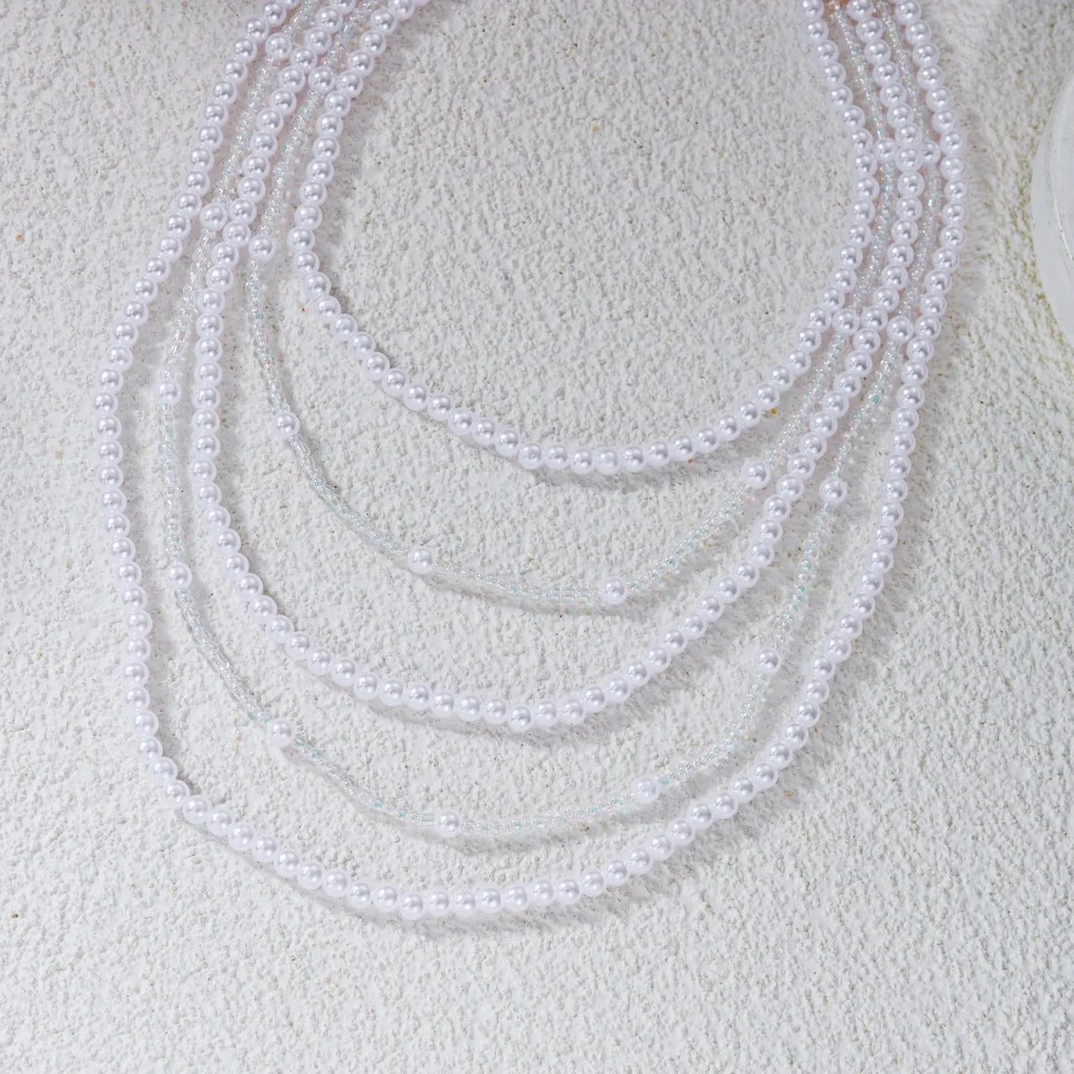 Multilayer Pearl Shoulder & Body Chain – Minimalist Boho