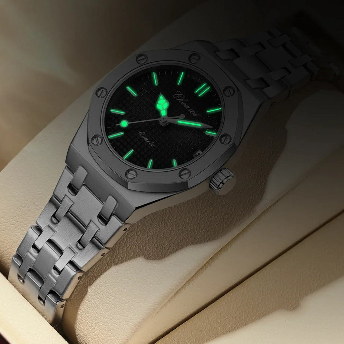 Aurajutt Silver Steel Business Watch