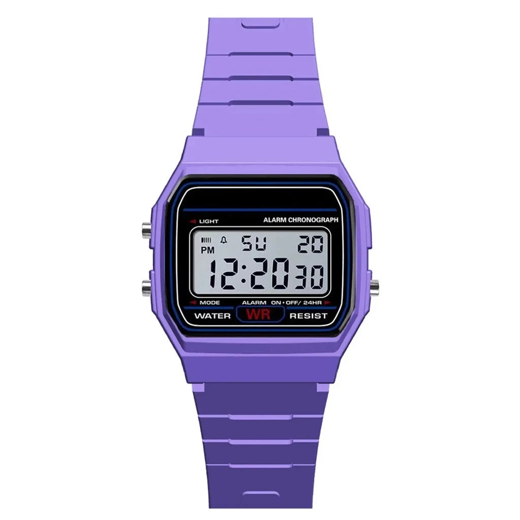 Aurajutt Sport LED Rubber Watch
