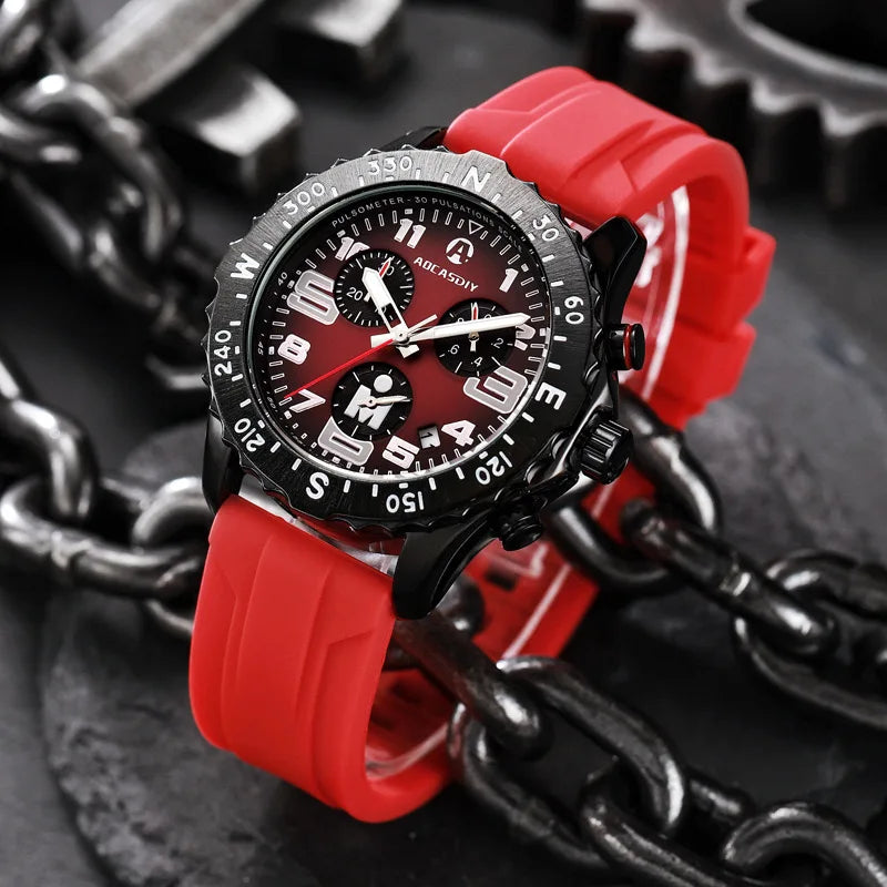 Luxury Casual Watches for Men Endurance Military Sports Watch Luminous Waterproof Chronograph Clock reloj Gifts Drop Shipping