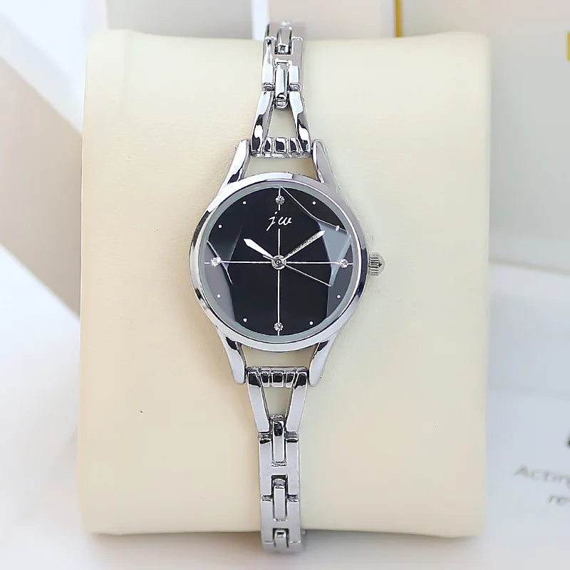 Luxury Bracelet Watch For Women Elegant Rose Gold Ladies Wrist Watches Rhinestone Simple Fashion Female Quartz Relogio Feminino