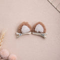 Baby Girl Stereoscopic Cute Animal Bunny Kitten Ears Hair Clip Newborn Babies Fashion Baby Hair Clips for Children Accessories