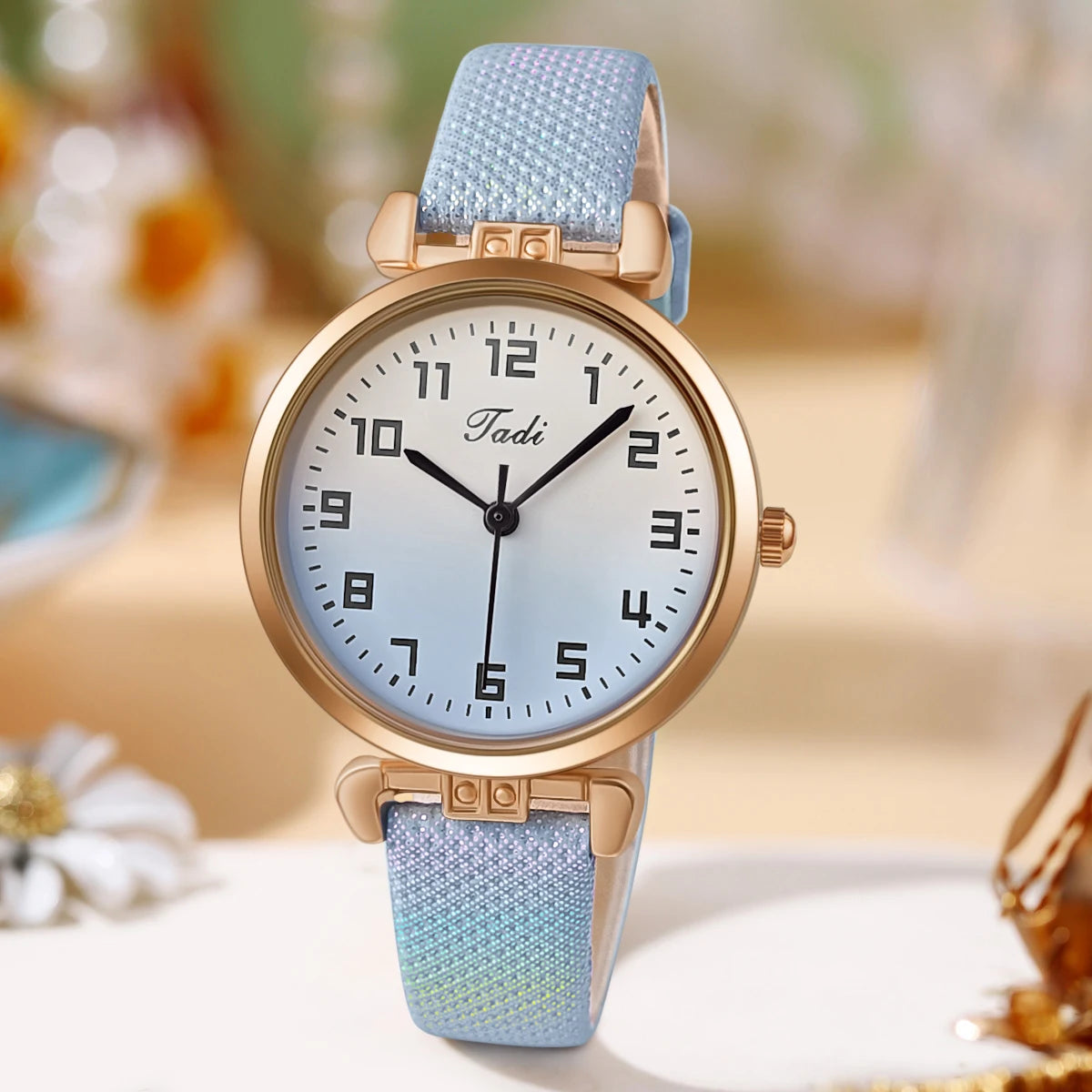 Aurajutt Classic Leather Quartz Watch