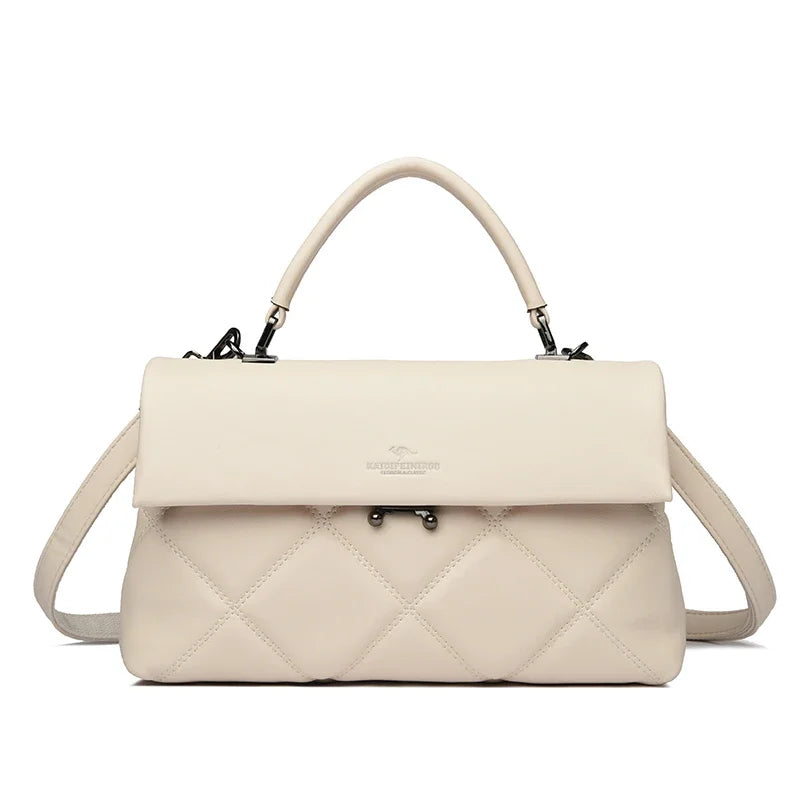 Women's Bag New Trend Korean Handbags Designer Luxury Brand Ladies Shoulder Bags Soft Leather Fashion Versatile Crossbody Bags
