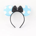 Favors Bows Knot Hair Hairbands Baby Girls Ears Headbands Lovely Pink Mom Party Ears Lovely Boys Mickey Minnie Black Accessories