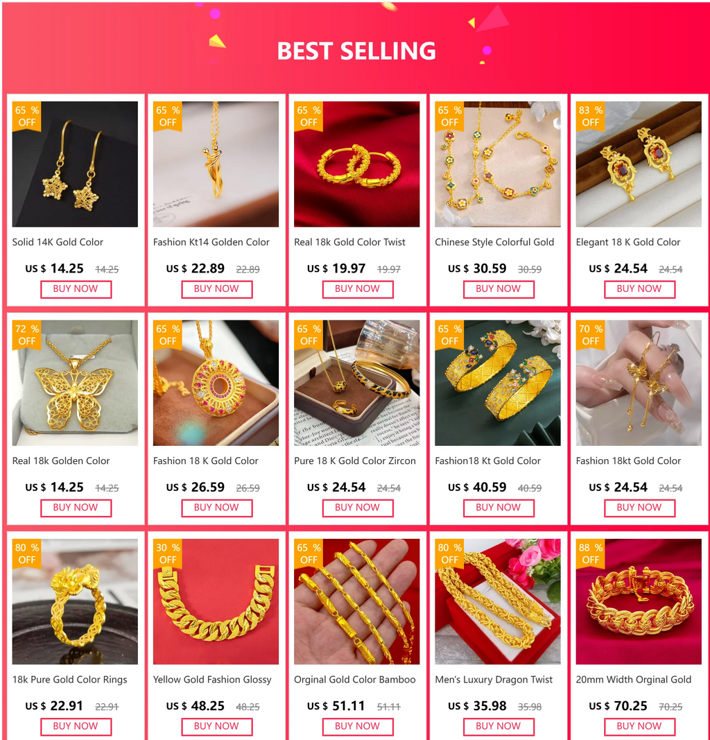 Luxury 18 KT O Link Bracelet for Women Pure Gold Color Circular Pendant Bracelet Matte Wedding Anniversary Fine Jewelry Gifts