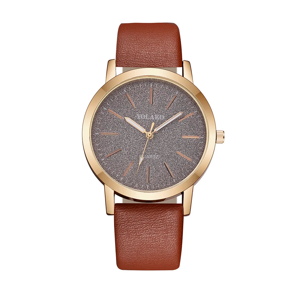 Women's Watches Brand Luxury Fashion Ladies Watch Leather Watch Women Female Quartz Wristwatches Montre Femme reloj mujer
