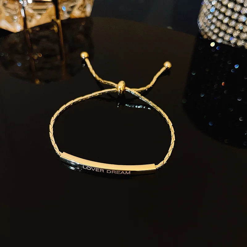 Luxury Classic Full of Rhinestones 18K Gold Plated Bracelets For Women Sparkling Simple Zircon Bracelets Jewelry Birthday Gifts
