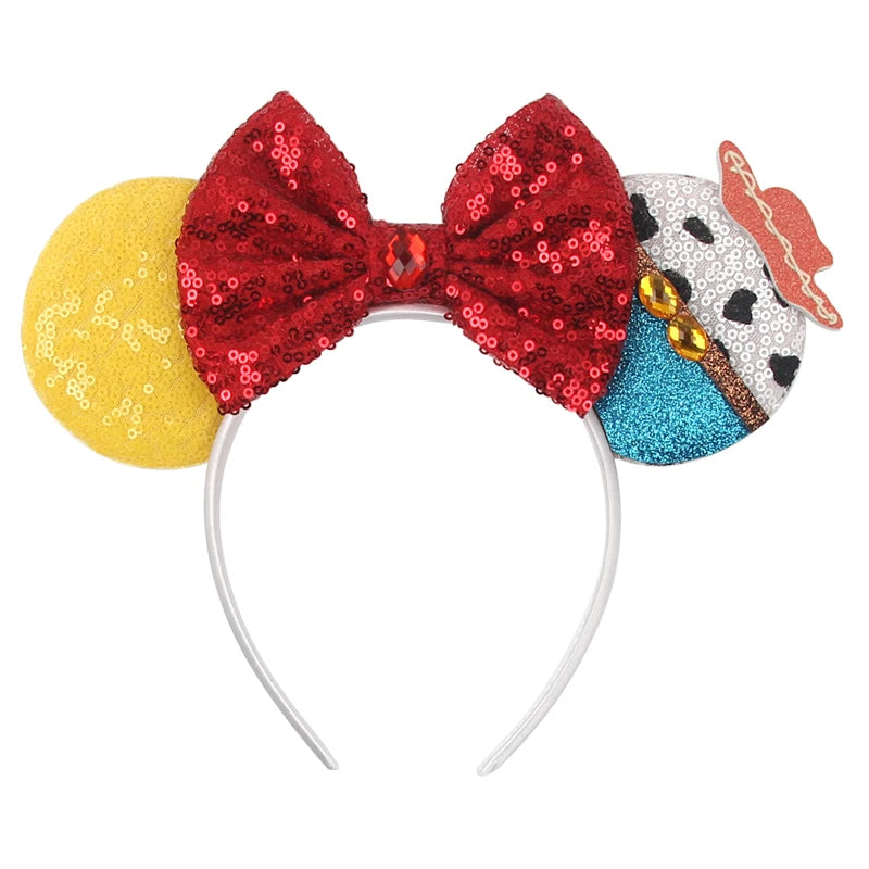 Cute Mouse Headband Pixar Toy Story Hair Accessories Women Woody Buzz Lightyear Headbands for Girls Ears Alien Head band Kids