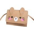 Children's Mini Handbags Fashion Princess Baby Girls PU Leather Small Shoulder Crossbody Bags Cute Kids Coin Purse Wallet