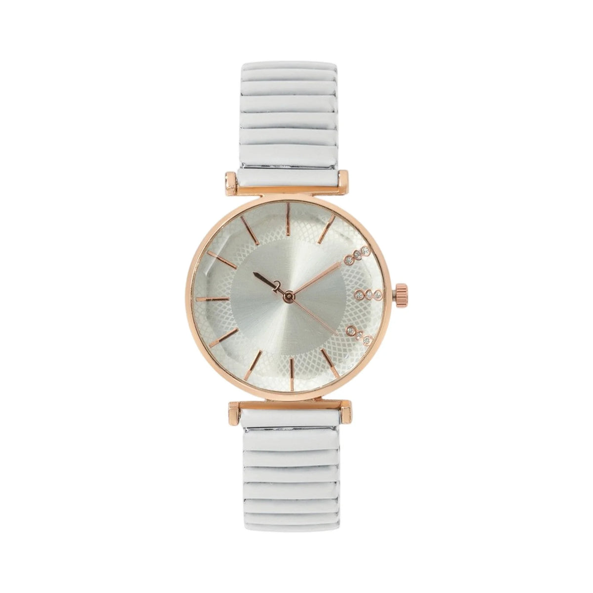 Luxury Treasure Blue Simple Crystal Ladies Quartz Watch Casual Stainless Steel Stretch Strap Fashion Women Dress Clock Watches