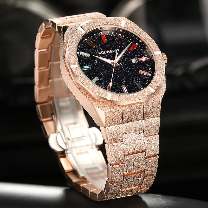 Aurajutt Business Auto-Date Watch