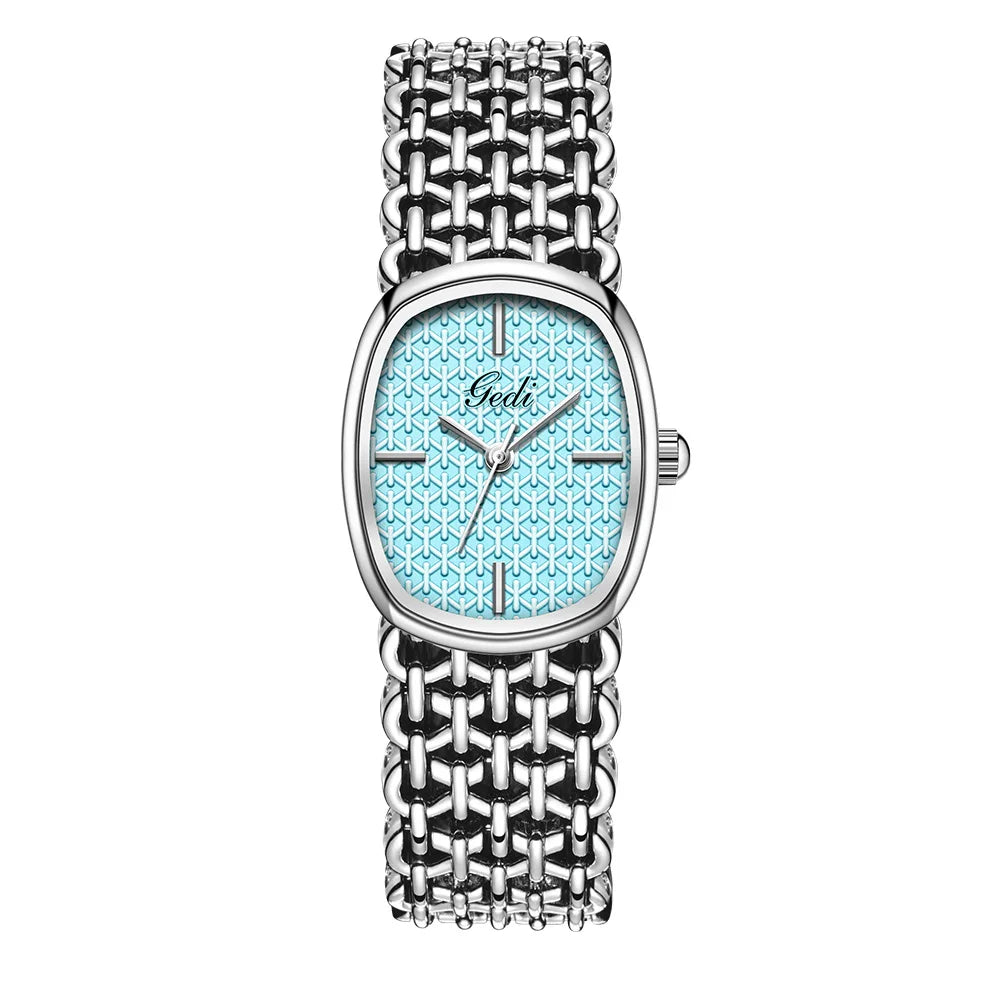 GEDI Brand Watches Light Luxury Bracelets Small Fragrance High-End Feeling Retro Waterproof Ladies Fashion Quartz Wristwatches