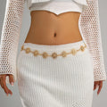 Boho Sun Waist Belly Chain – Adjustable Body Jewelry