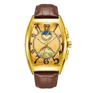Men's Automatic Mechanical Watch, Hollow Design