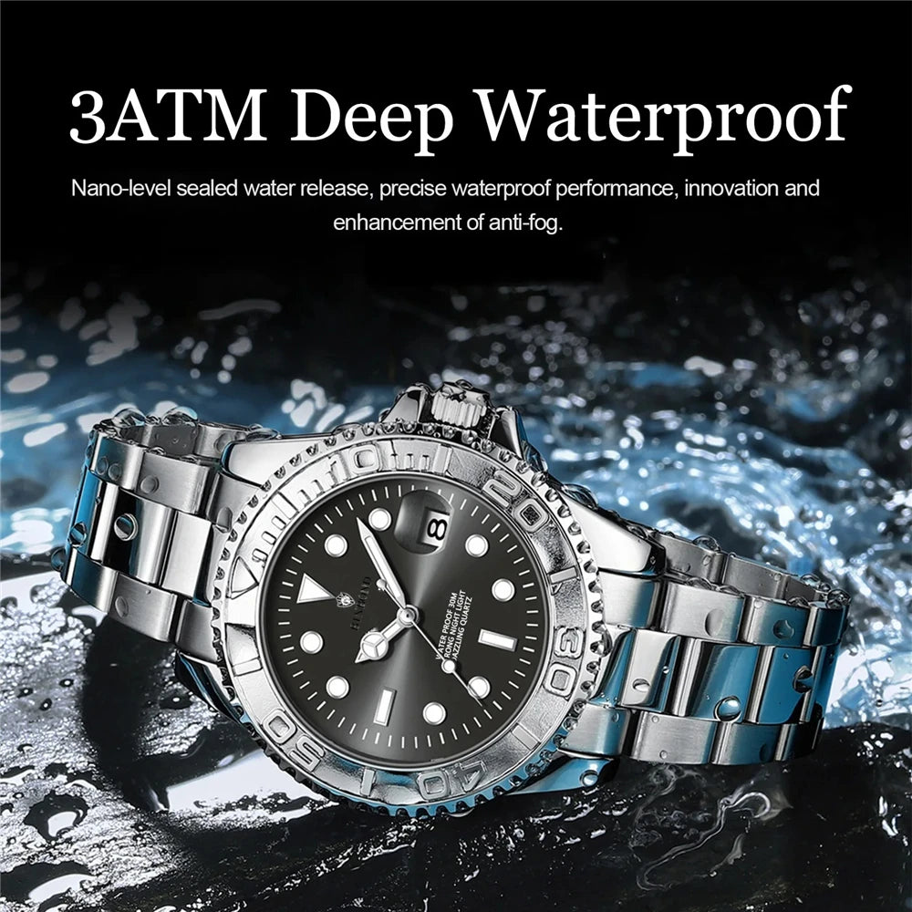 Aurajutt Sport Steel Digital Watch