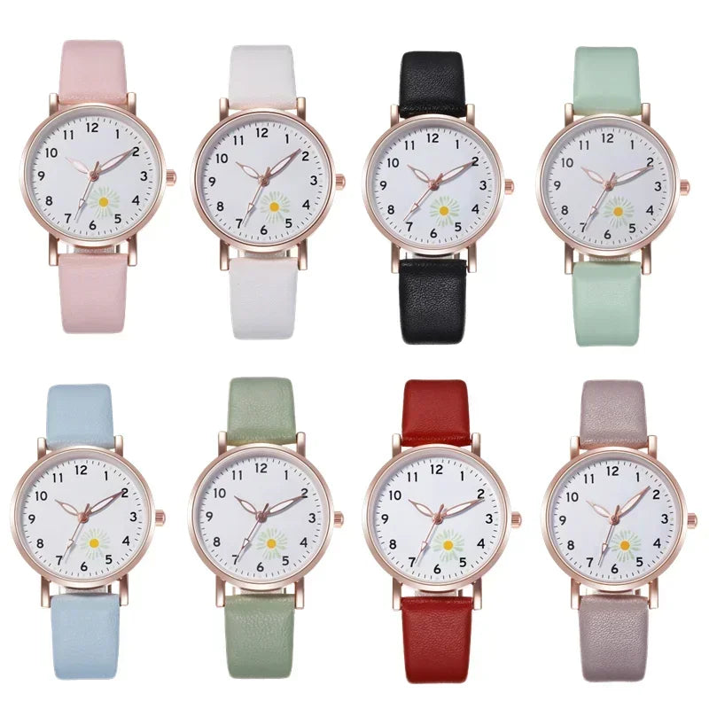 Aurajutt Luminous Leather Watch