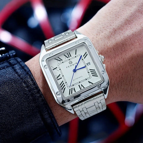 Aurajutt Business Calendar Steel Watch