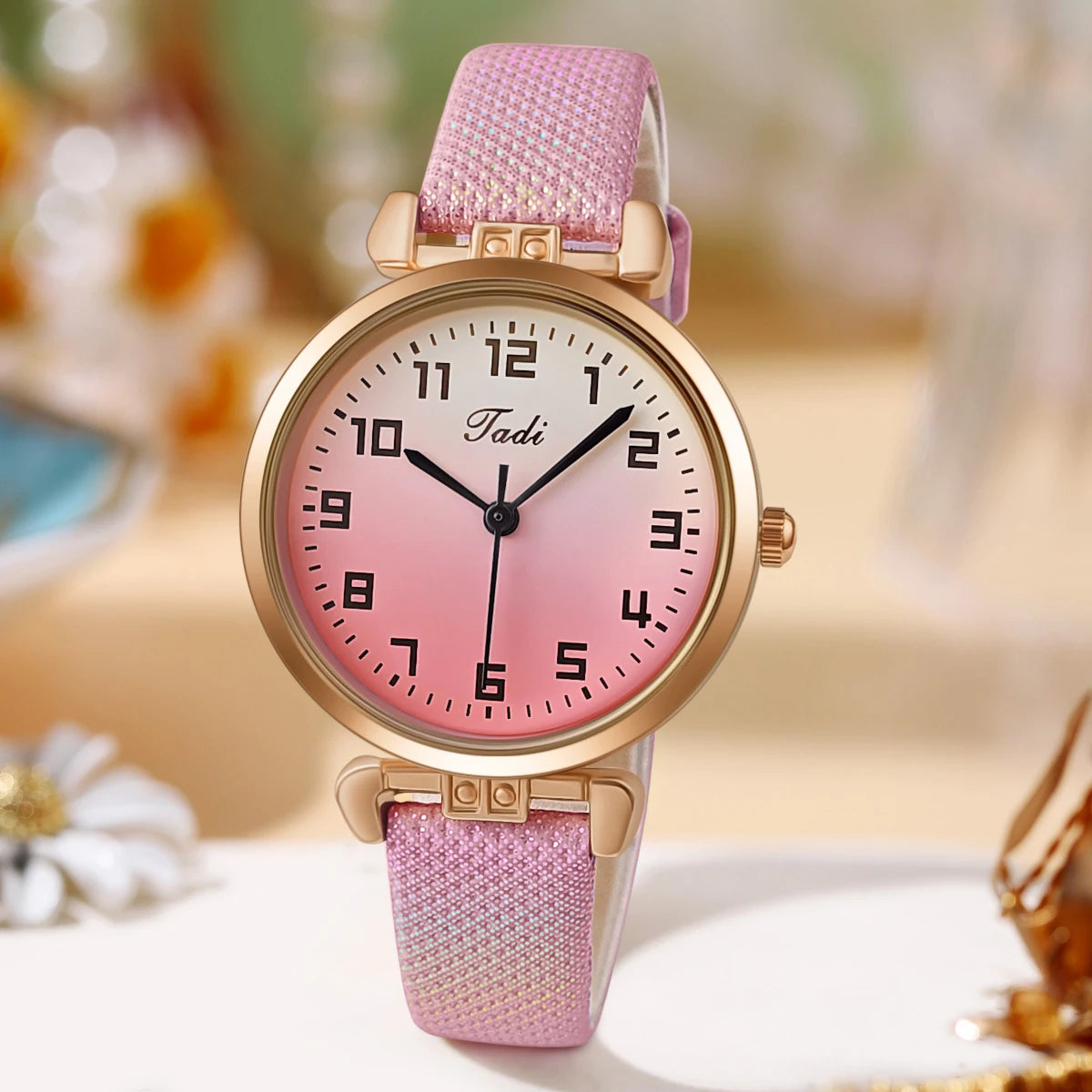 Aurajutt Classic Leather Quartz Watch