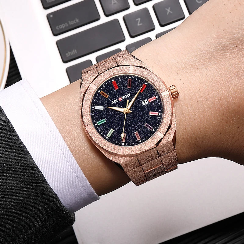Aurajutt Business Auto-Date Watch