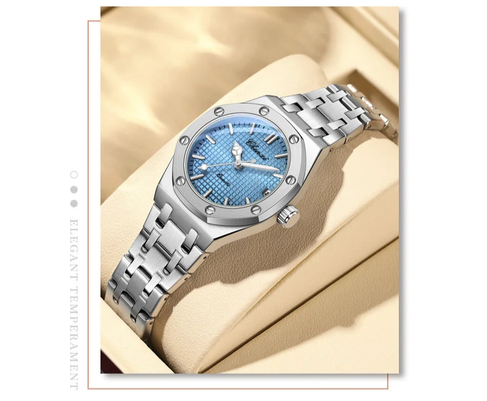 Aurajutt Silver Steel Business Watch