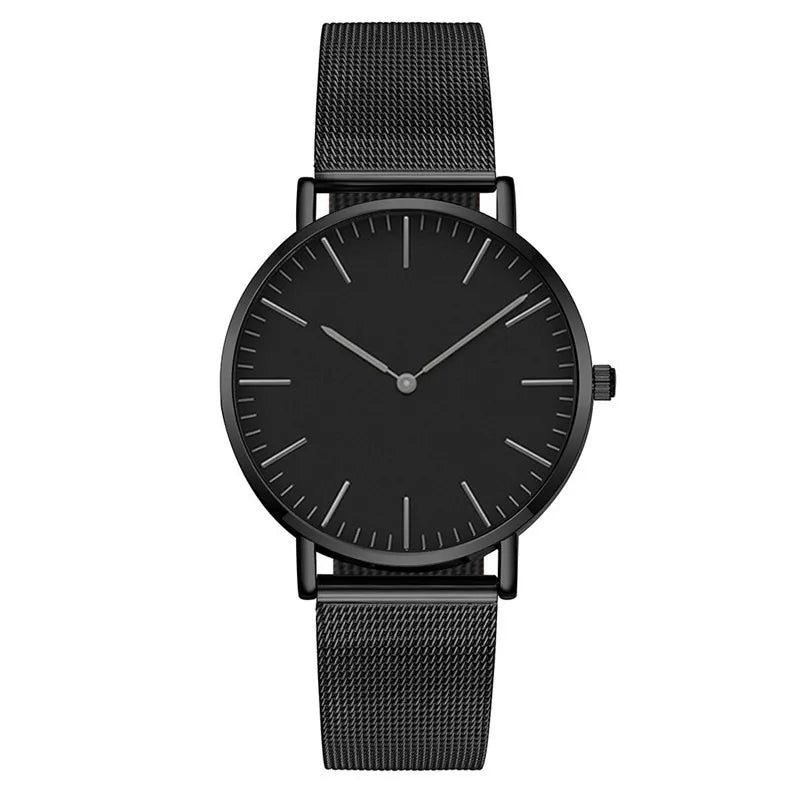 Aurajutt Rose Gold Steel Bracelet Watch